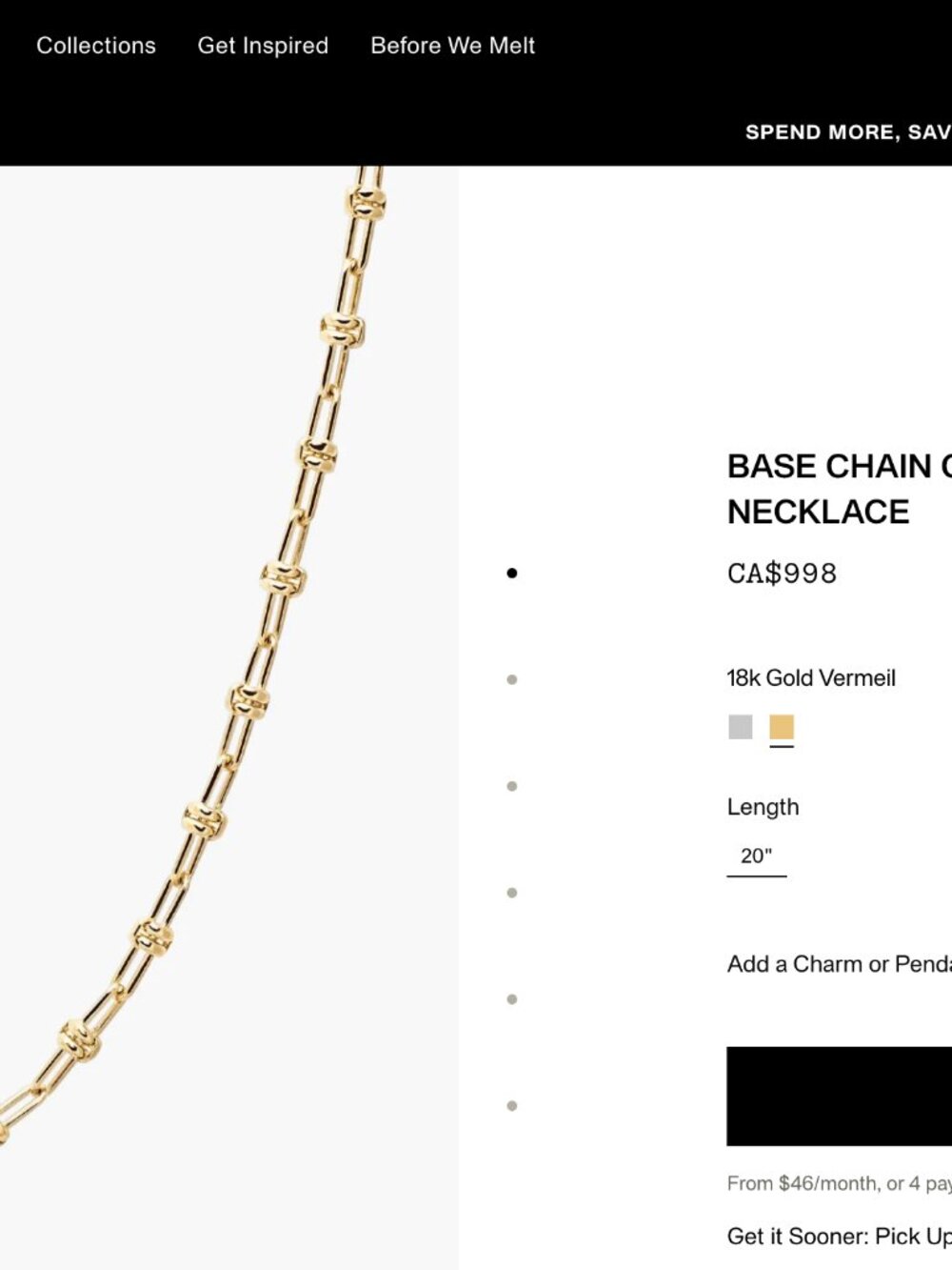 Mejuri Base Chain Convertible Necklace